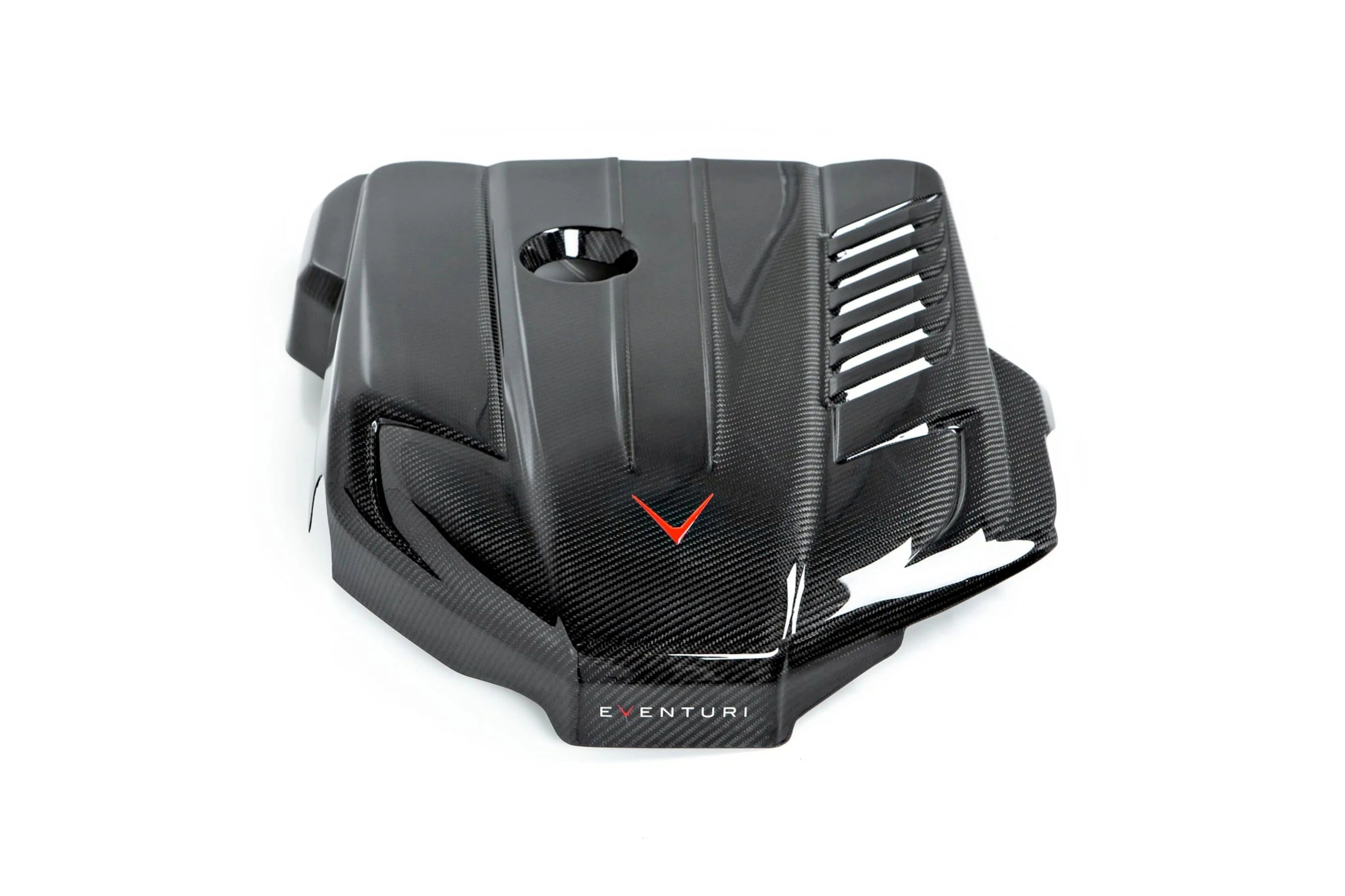 Eventuri Toyota Supra MK5 carbon engine cover detail