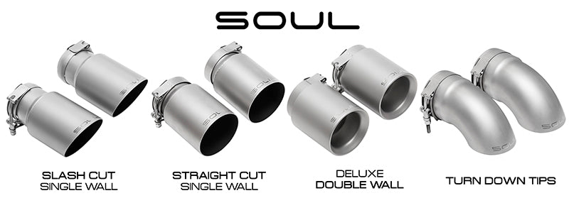 Porsche 991.2 Carrera (with PSE) SOUL Trackback Turbo Back Exhaust