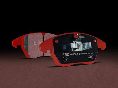 EBC Redstuff premium low-dust brake pad pair