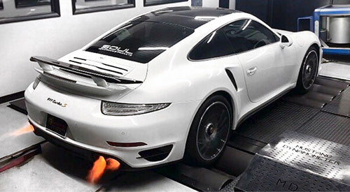 Porsche 991 Turbo SOUL Competition X-Pipe Exhaust System