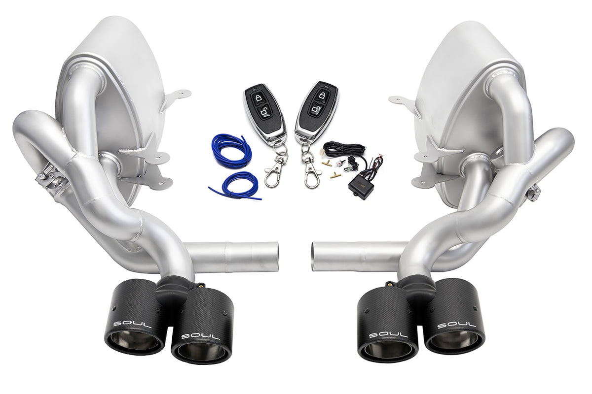 Porsche 997.1 Carrera Valved Exhaust