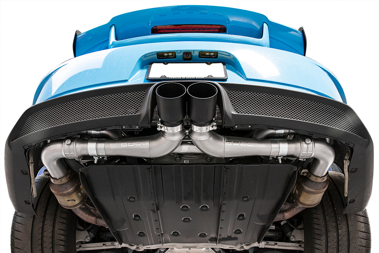 SOUL-GT3-Modular-Competition-Exhaust-Package-Satin-Black-Tips-Installed-2