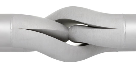 Internal flow path of the SOUL Porsche 992.2 Turbo S optimized XY-pipe
