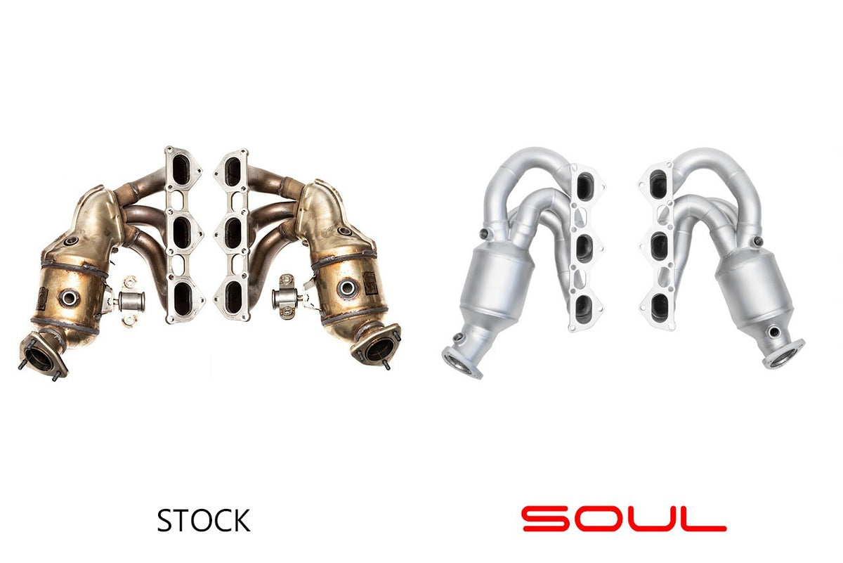 SOUL-Performance-Products-Porsche-718-4.0-Street-Headers-Comparison