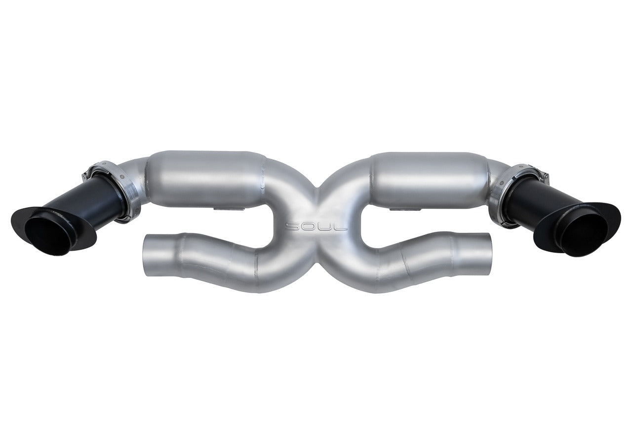 SOUL-Performance-Products-Porsche-992-Carrera-Turbo-X-Pipe-Exhaust-1