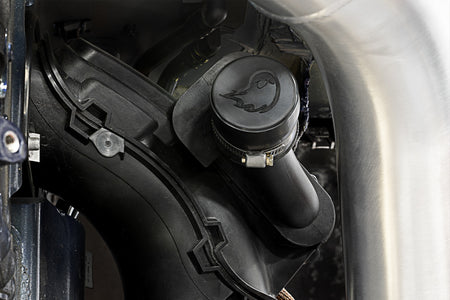 SOUL-Performance-Products-Porsche-992_2-Carrera-GTS-VTA-Charge-Pipe-Installed-Cap-Detail