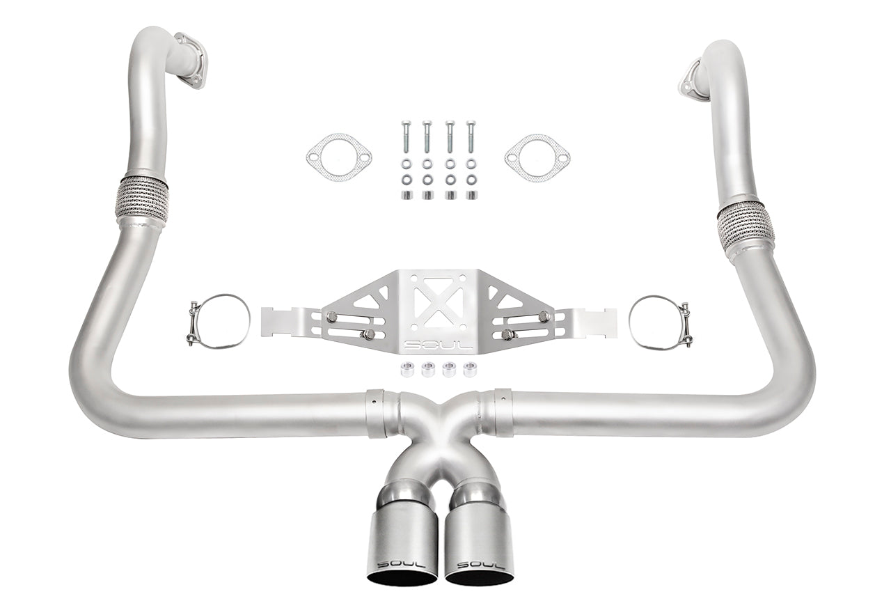 Porsche 718 performance exhaust package - Soul Performance Parts