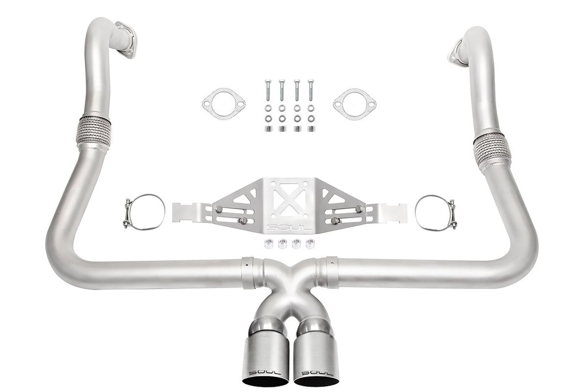 Porsche 718 performance exhaust package - Soul Performance Parts