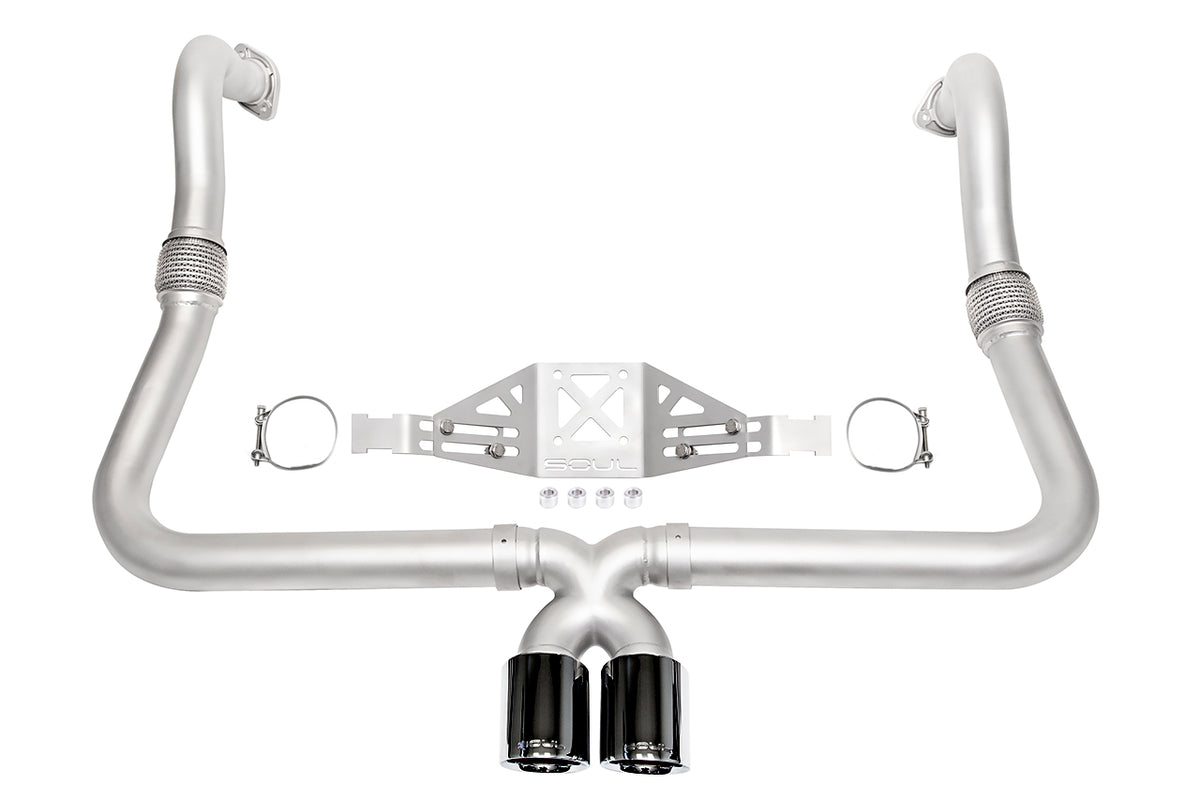 SOUL-Porsche-718-Performance-Exhaust-Product-Black-Chrome-Tips-Manual-Trans