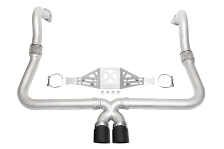 SOUL-Porsche-718-Performance-Exhaust-Product-Satin-Black-Slash-Cut-Tips-Manual-Trans