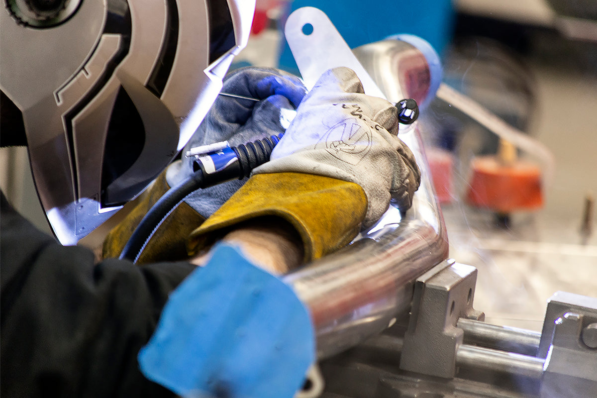 SOUL-Porsche-958-Cayenne-Secondary-Cat-Bypass-Pipes-Fabrication