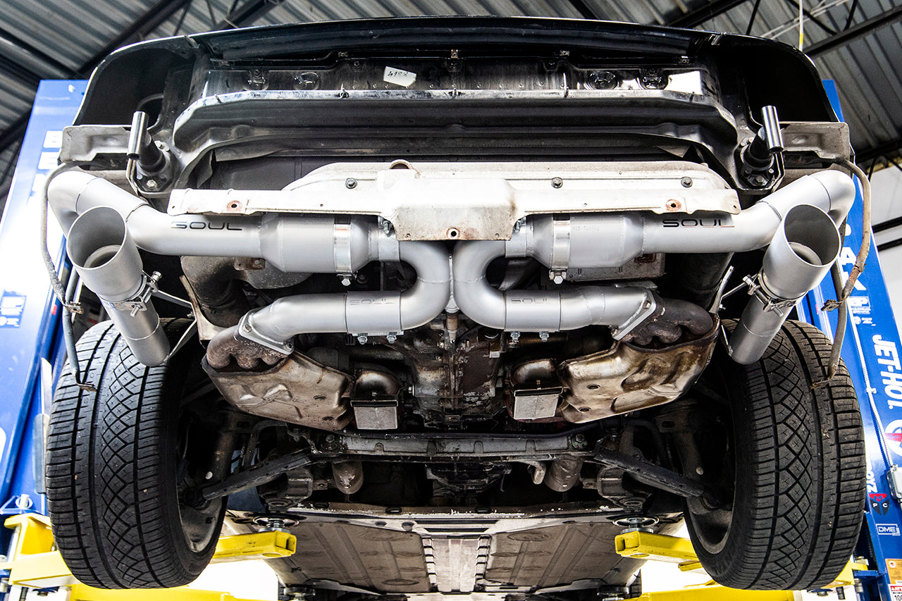 SOUL-Porsche-993-Carrera-Muffler-Bypass-Exhaust-Sport-Installed