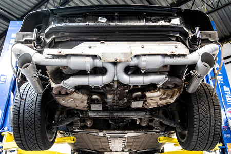 SOUL-Porsche-993-Carrera-Muffler-Bypass-Exhaust-Sport-Installed