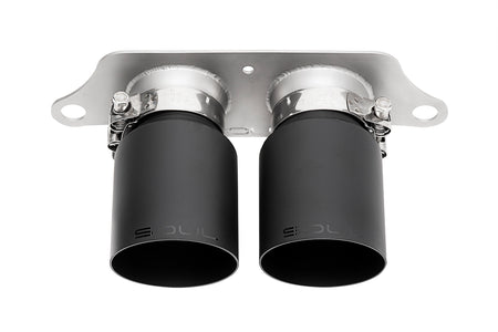 SOUL-Porsche-GT3-Bolt-On-Tips-Product-4-Inch-Straight-Cut-Single-Wall-Satin-Black