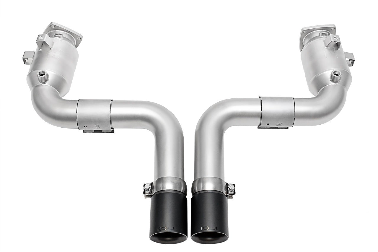 Porsche 991.2 Carrera (with PSE) SOUL Trackback Turbo Back Exhaust