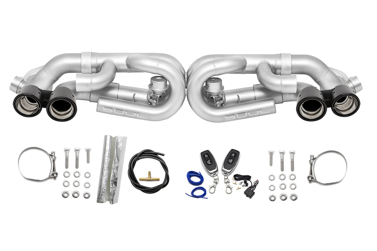 Porsche 991.1 Carrera Base (without PSE) Valved Performance Exhaust System