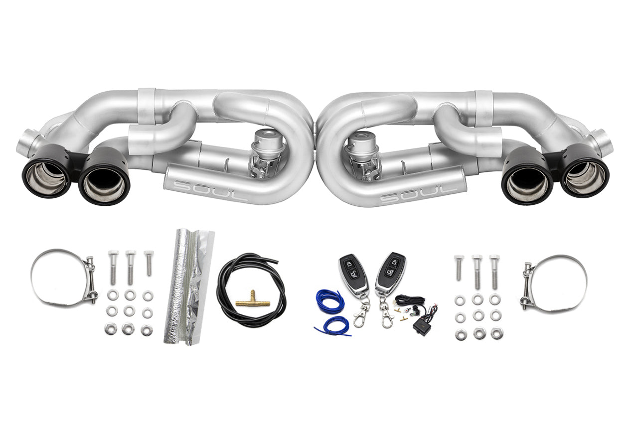 Porsche 991.1 Carrera Base (without PSE) Valved Performance Exhaust System