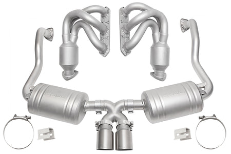 Soul-Performance-Products-986-Boxster-Street-Exhaust-Package-Product-Brushed-Straight-Cut-Single-Wall-Tips