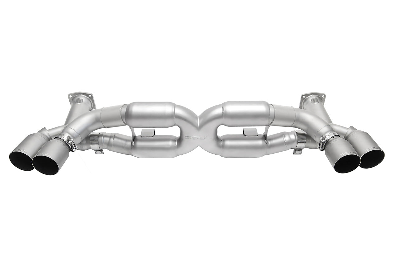 Porsche 991 Turbo SOUL Competition X-Pipe Exhaust System