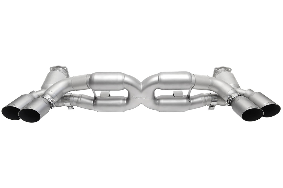 Porsche 991 Turbo SOUL Sport X-Pipe Exhaust System
