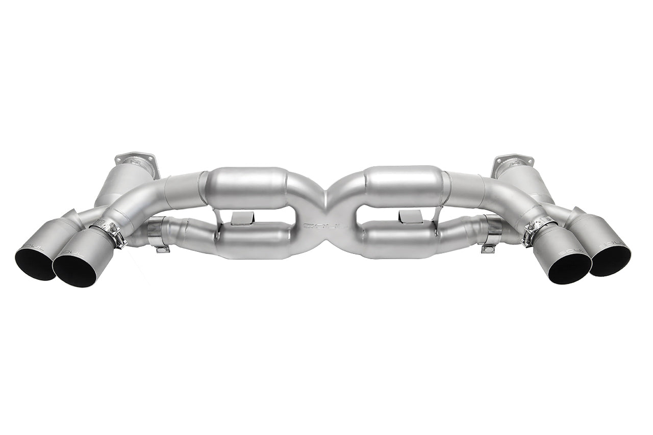 Porsche 991 Turbo SOUL Sport X-Pipe Exhaust System