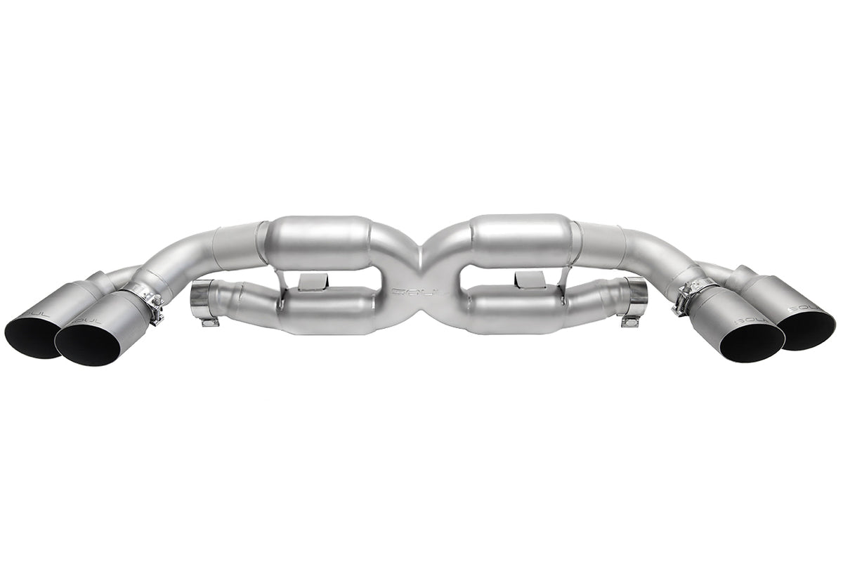 Porsche 991 Turbo SOUL X-Pipe Exhaust