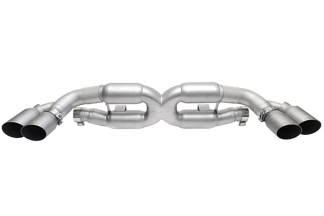 Porsche 991 Turbo SOUL X-Pipe Exhaust