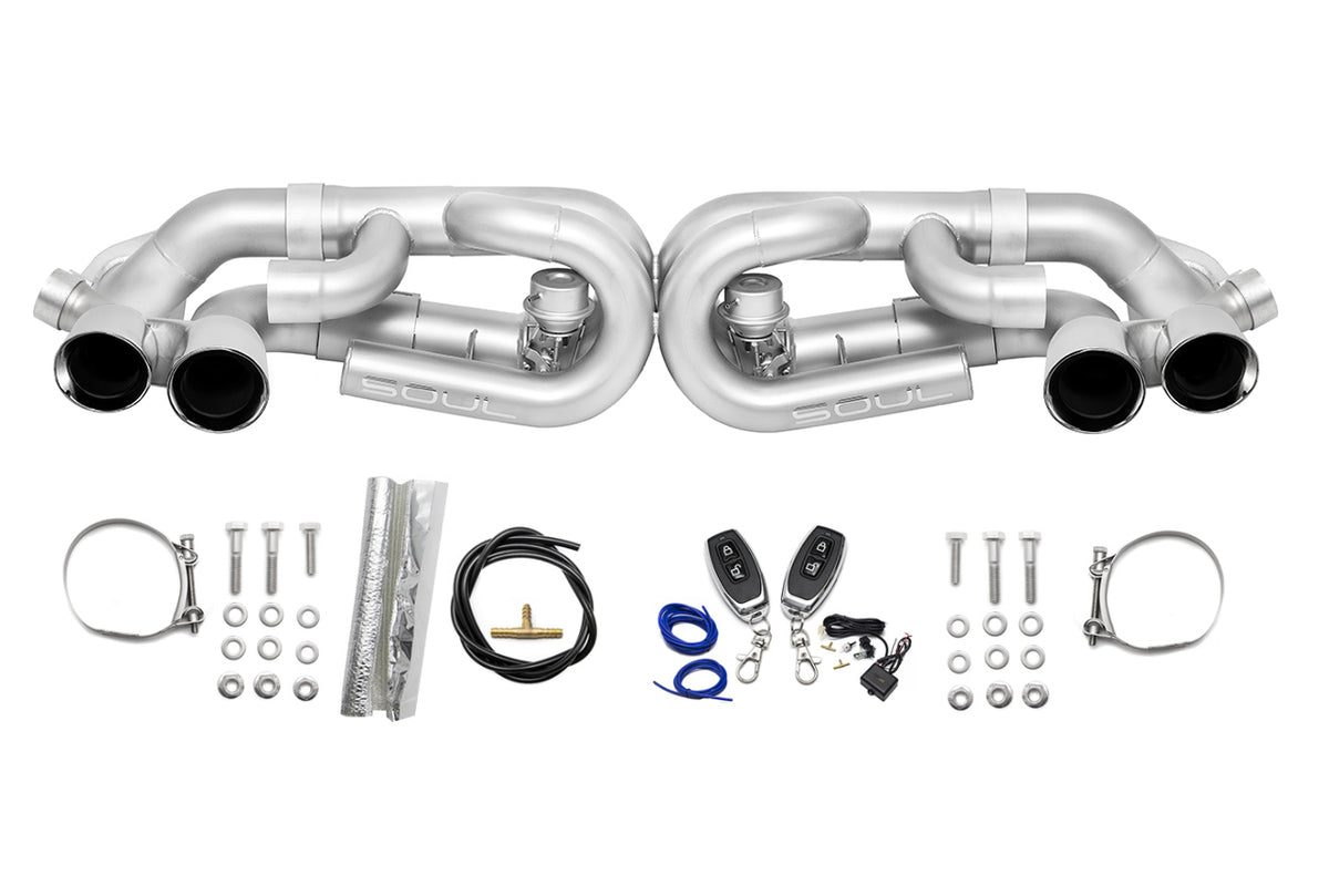 Porsche 991.1 Carrera Base (without PSE) Valved Performance Exhaust System