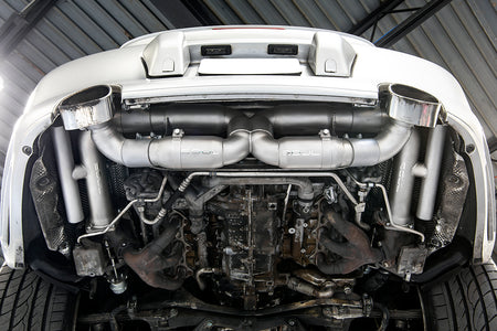 Soul-Performance-Products-996-Turbo-Competition-X-Pipe-Exhaust-System-Installed