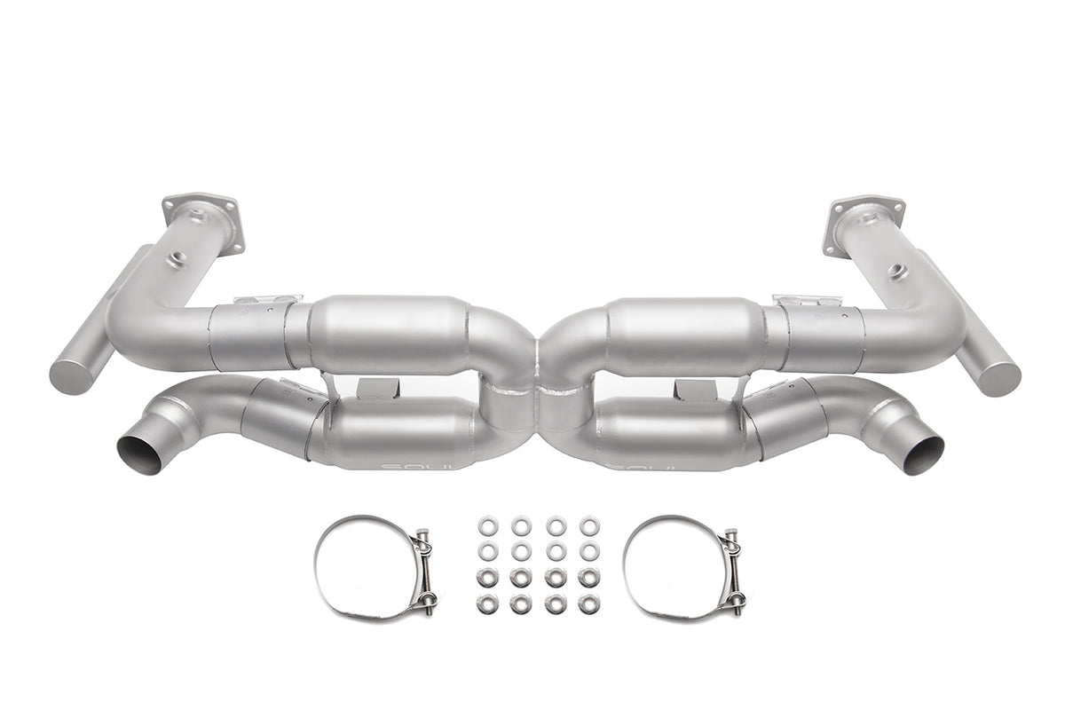 Soul-Performance-Products-996-Turbo-Competition-X-Pipe-Exhaust-System-Shipping