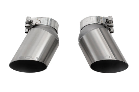 Porsche 997.2 Turbo GT2 SOUL Style Bolt On Exhaust Tips