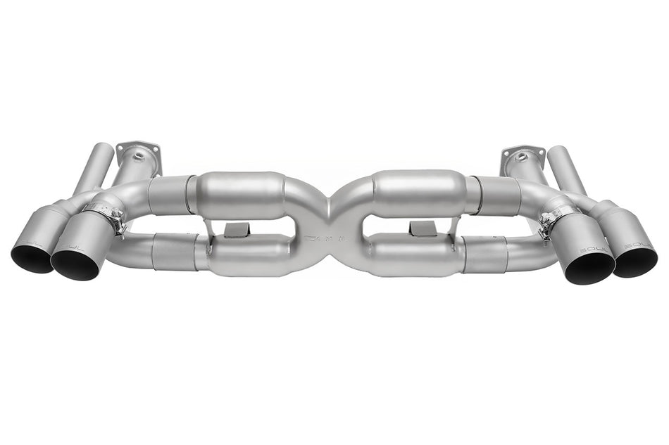 Porsche 997.1 Turbo Competition X-Pipe Exhaust System