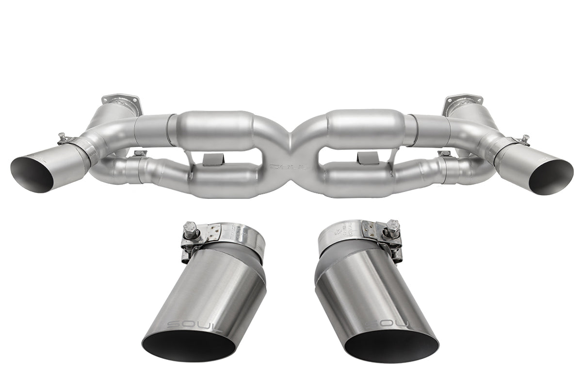 Porsche 997.2 Turbo Sport SOUL X-Pipe Exhaust System