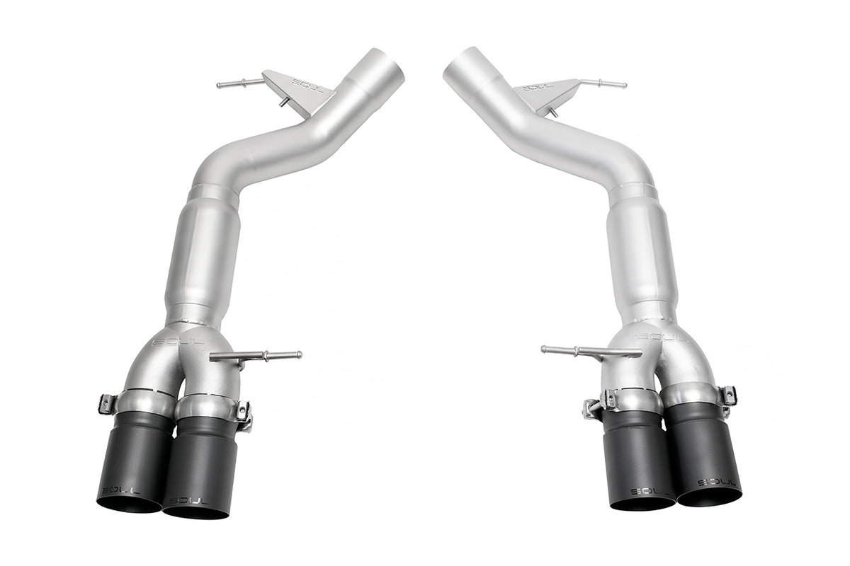 BMW F06 / F12 / F13 M6 SOUL Resonated Muffler Bypass Exhaust