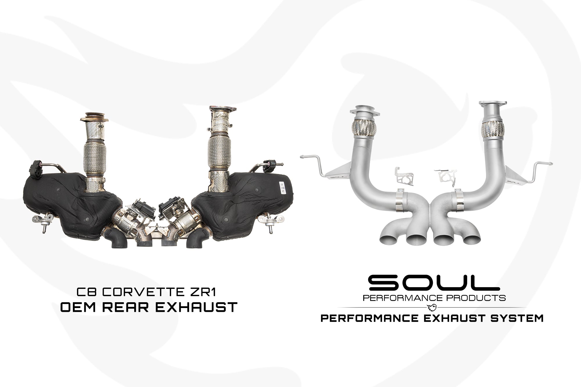 Chevrolet C8 ZR1 / ZR1X SOUL Performance Rear Exhaust System