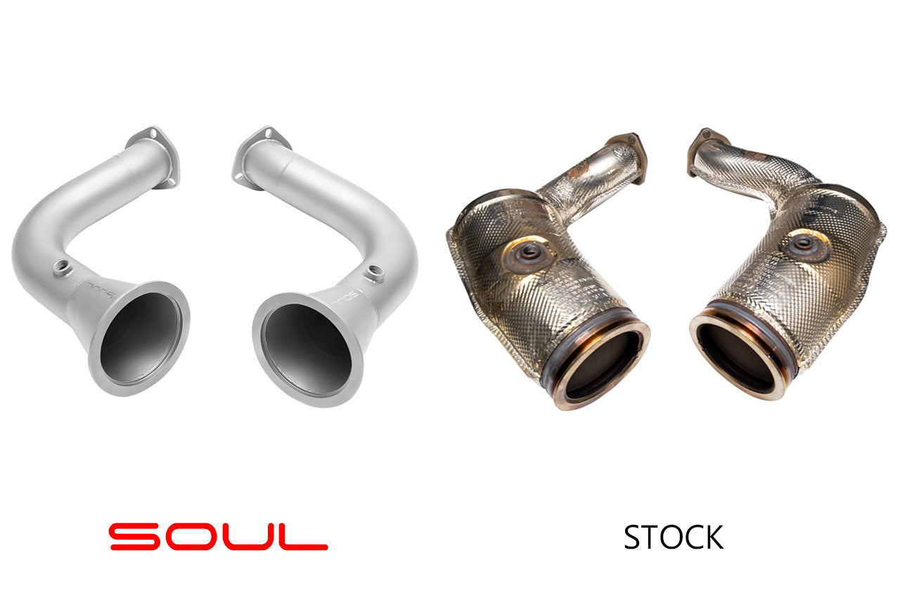 Soul-Performance-Products-Lamborghini-Urus-Competition-Downpipes-Comparison