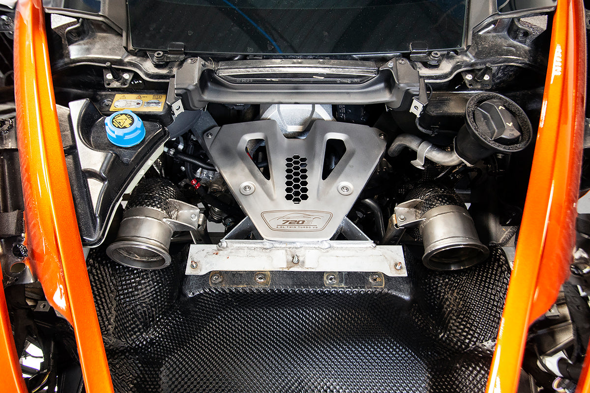 Soul-Performance-Products-McLaren-720S-Sport-Downpipes-Installed