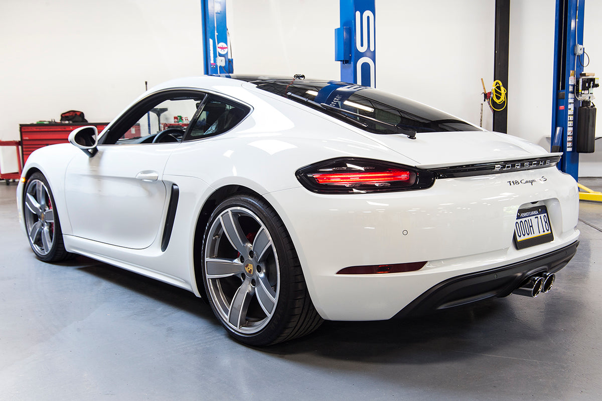Soul-Performance-Products-Porsche-718-Bolt-On-X-Pipe-with-Tips-Polished-Chrome-Installed-Side-3.jpg