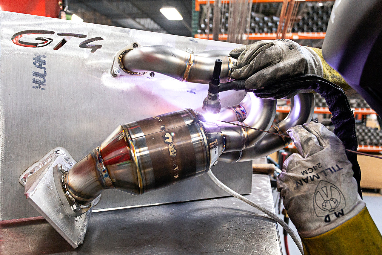 Soul-Performance-Products-Porsche-718-GT4-Street-Headers-Development-2
