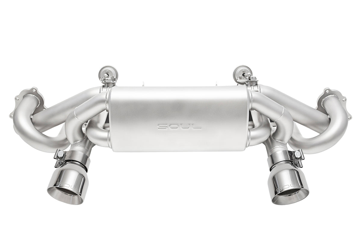Porsche 718 GT4 / Spyder / GTS 4.0L SOUL Valved Exhaust System