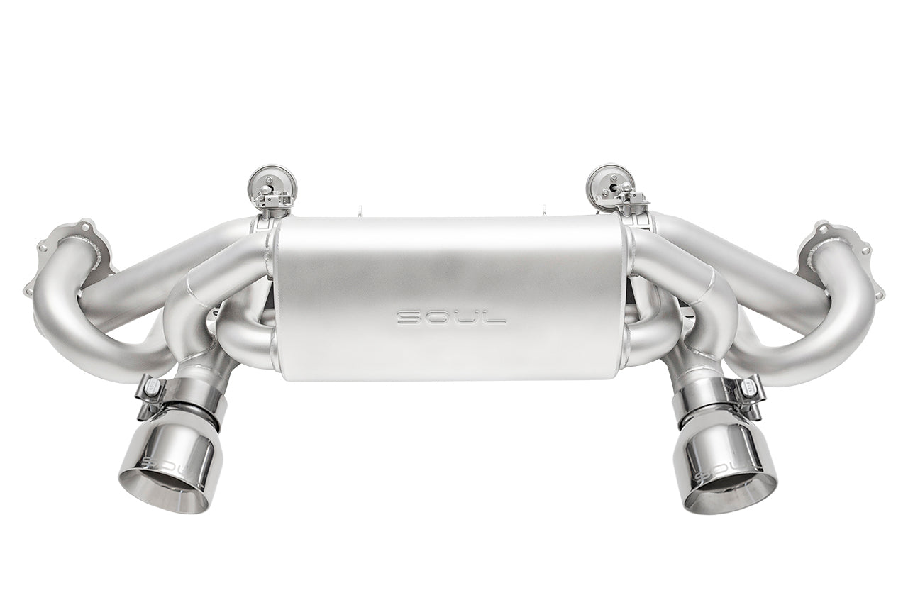 Porsche 718 GT4 / Spyder / GTS 4.0L SOUL Valved Exhaust System