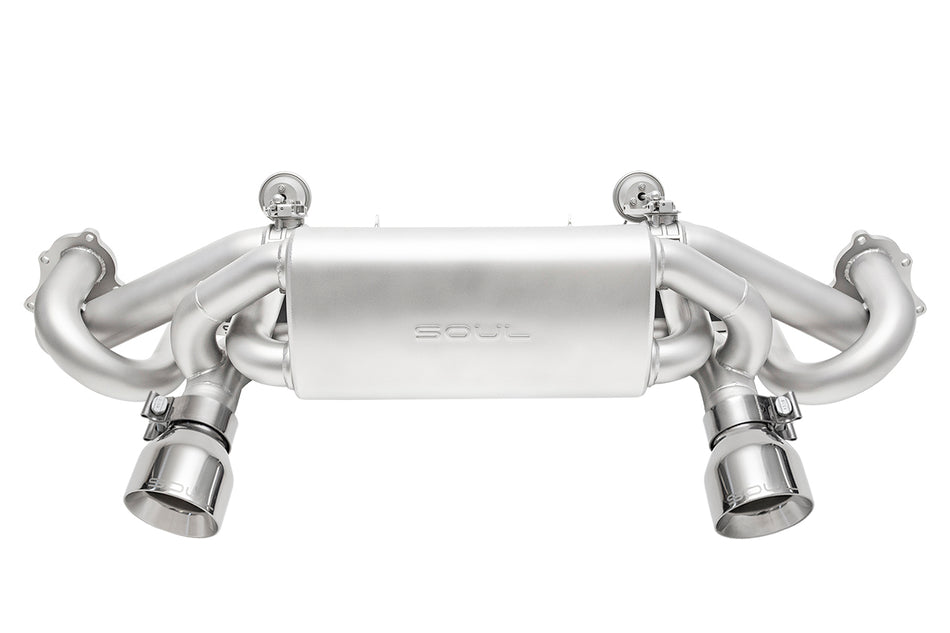 Porsche 718 GT4 / Spyder / GTS 4.0L SOUL Valved Exhaust System