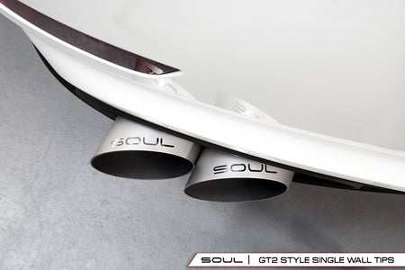 Soul-Performance-Products-Porsche-991-Turbo-Bolt-On-Tips-GT2-Style-Single-Wall-Installed-Overhead-2.jpg