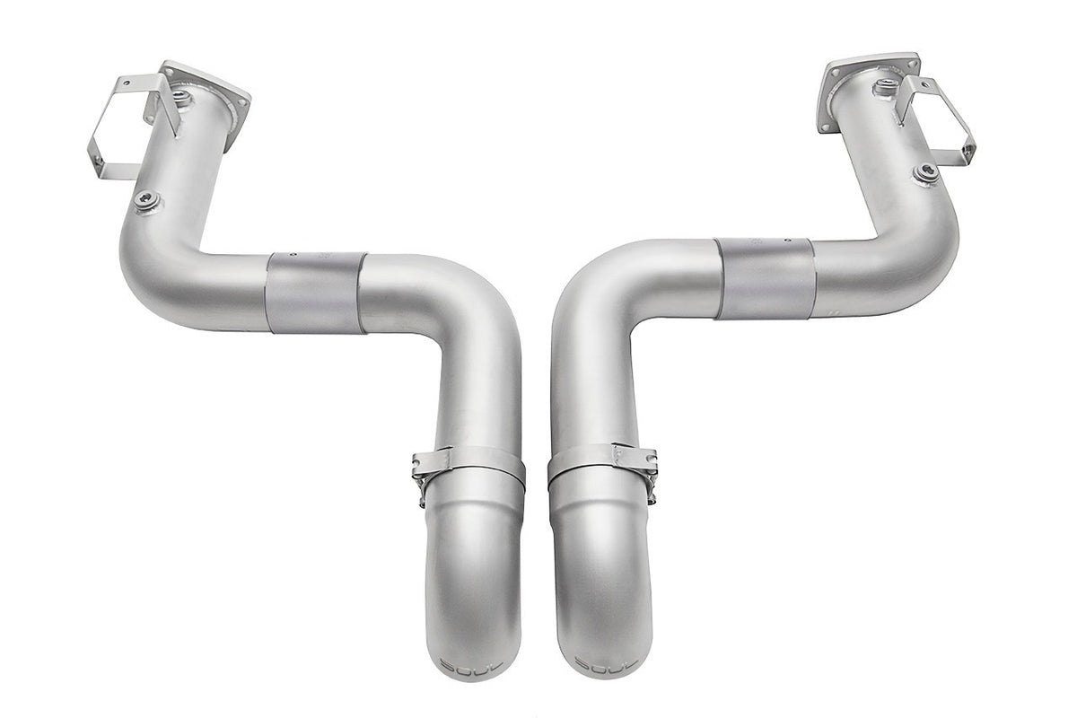 Porsche 991.2 Carrera (with PSE) SOUL Trackback Turbo Back Exhaust