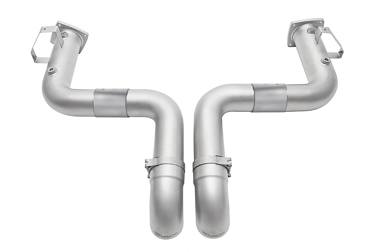 Porsche 991.2 Carrera (with PSE) SOUL Trackback Turbo Back Exhaust