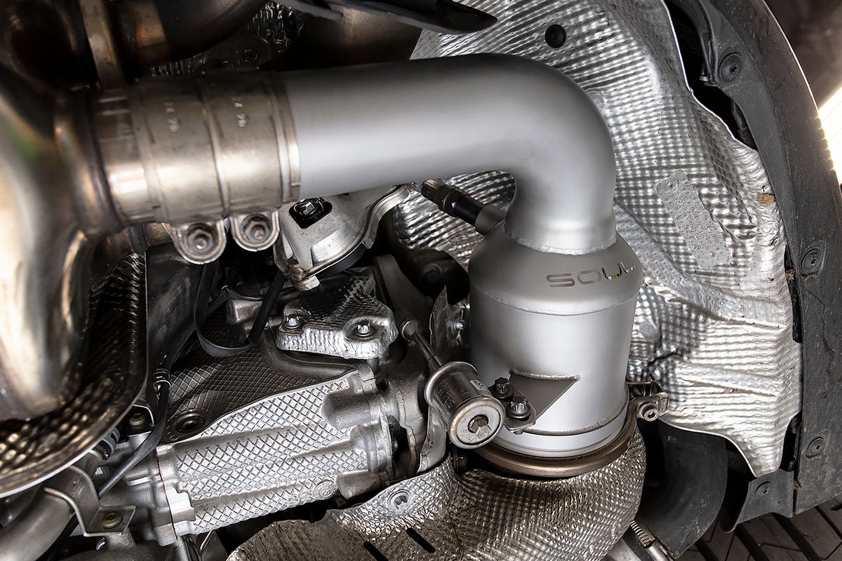 Soul-Performance-Products-Porsche-992-Carrera-Cat-Bypass-Pipes-Installed-Detail-1.jpg