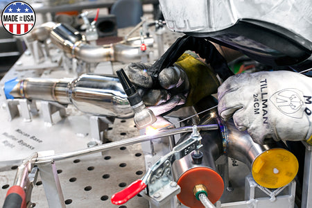 Soul-Performance-Products-Porsche-Macan-Resonated-Muffler-Bypass-Exhaust-Fabrication