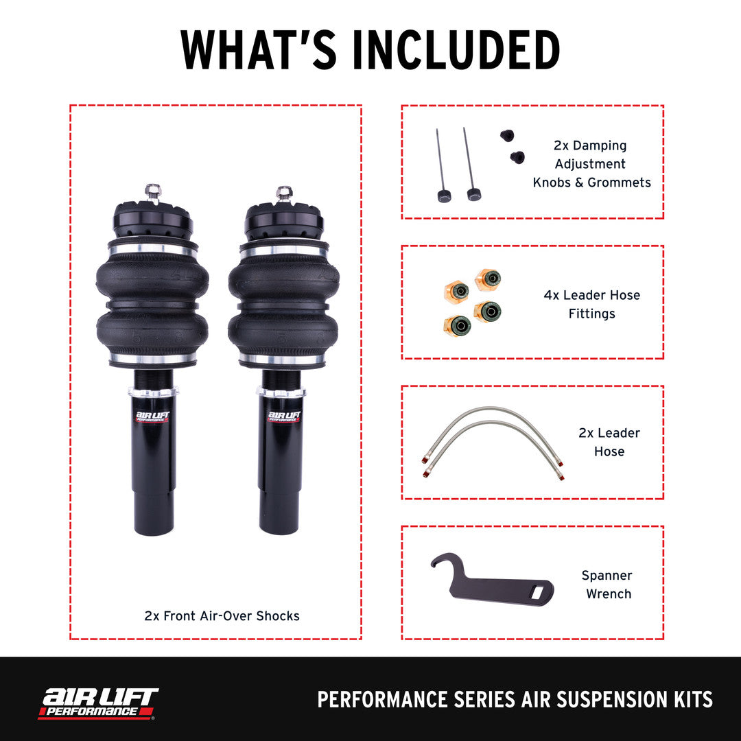 Air Lift Performance Front Air Suspension Kit for Audi B8/B8.5 (76005) official product image 3
