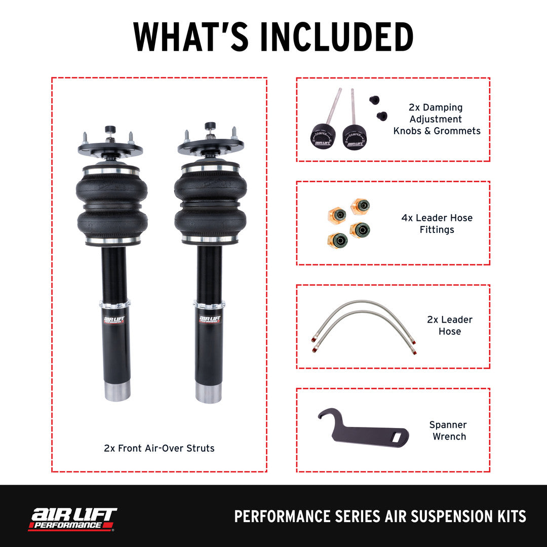 Air Lift Performance Front Air Suspension Kit for BMW E30 (76030) official product image 3
