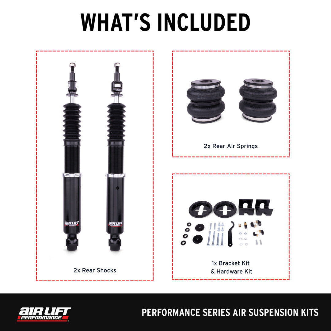 Air Lift Performance Rear Air Suspension Kit for Audi 8P/8J and Volkswagen MK5/MK6 (76502) official product image 3